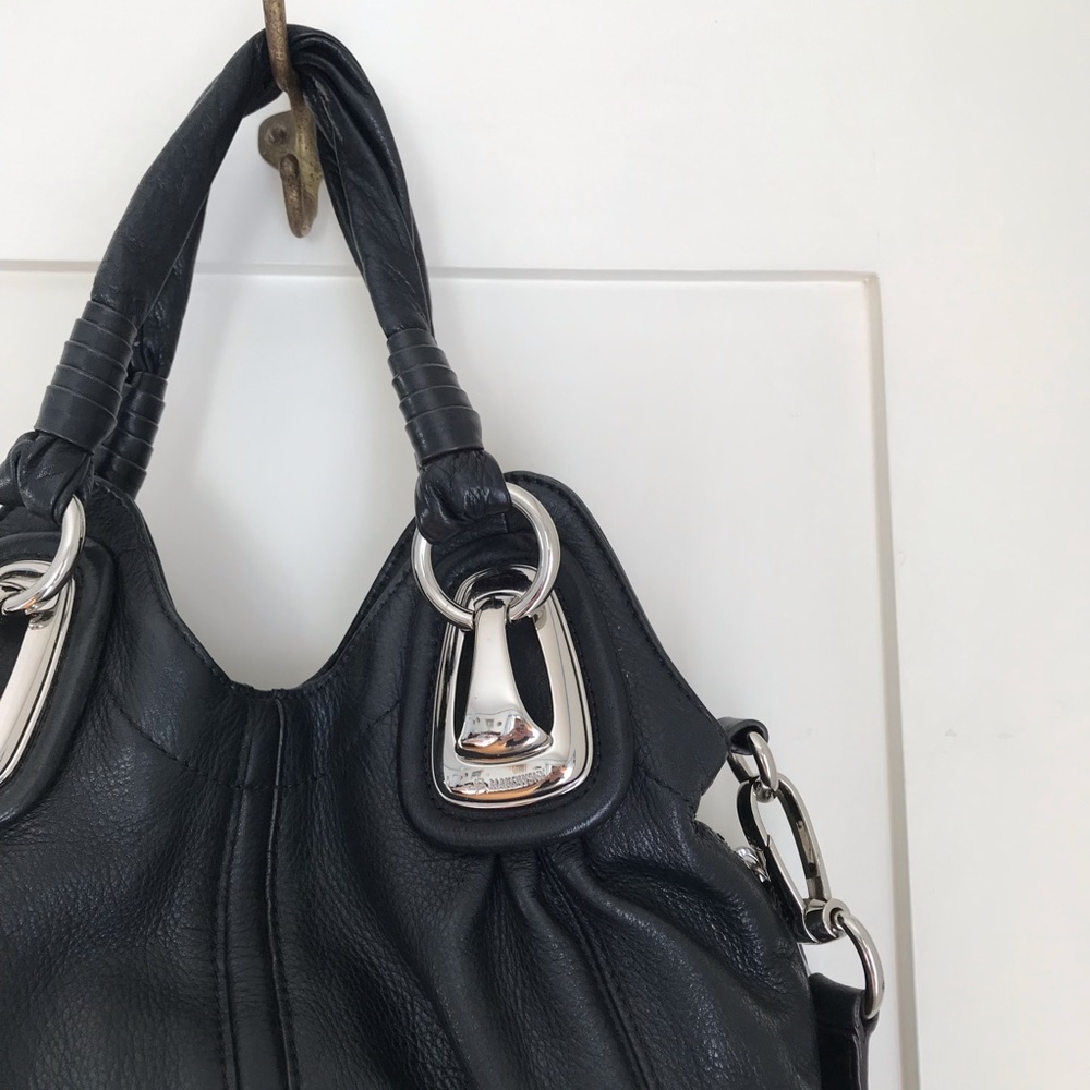 B MAKOWSKY Black Leather Handbag - Picture 8 of 16